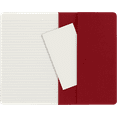 thumbnail image 5 of Moleskine Cahier Journals (Set of 3), Large (5" x 8.25"), Ruled, Cranberry Red, 5 of 5
