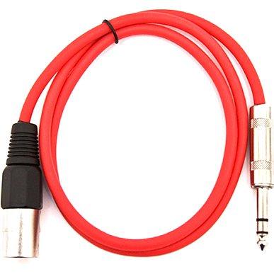 Seismic Audio Satrxl M2 Red 2 Xlr Male To Trs Patch Cable Walmart Com Walmart Com