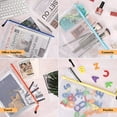thumbnail image 5 of 100pcs Mesh Zipper Pouch, A4 Size, 10 Colors Zipper Bags for Organizing Storage, Waterproof Puzzle Bag, Zipper File Bags for Board Games and School Office Supplies, 5 of 5