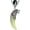 01 Green, variant on Wolf Teeth Necklace for Women Men Wolf Totem Amulet Pendant Necklace Luminous Wolf Dog Fang Necklace Halloween Necklace Glow in The Dark Gift Jewelry
