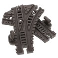 thumbnail image 2 of GOOHOCHY 2 piezas de vías de tren de repuesto para niños, accesorio de plástico para vías de tren, vías flexibles y duraderas para juego de vías de tren., 2 of 7