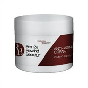 Pro 2x Rewind Beauty - Premium Anti-Aging Cream - 2 Month Supply - Help Reduce the Signs of Aging Day & Night - Anti-Wrinkle Technology to Lift & Firm - Contains Collagen & Vitamin A & Vitamin C