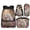 Romantic Garden White Horse, variant on Yspwyqan Kids Backpack Set with Lunch Box Pencil Case Water Bottle Bag, Aztec Tribal Sunflower Horse Double Zipper Lightweight Bags Fits 14" Laptop for Elementary Middle School