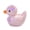 Purple, variant on Dserhfy 12Pcs Mini Resin Floral Ducks Colorful Miniature Duck Figurines Cute Mini Animal Collectibles for Fairy Garden Decor DIY Crafts Fish Tank Decoration