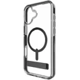 thumbnail image 4 of Zagg Piccadilly Snap Case with Kickstand and MagSafe for iPhone 16, Clear Black, 4 of 5