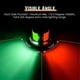 thumbnail image 5 of Led Navigation Lights Bi-color Red And Side Lights Stainless Steel 12v, 5 of 5