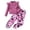 a-Hot Pink9146, variant on VNKIDY Girls Kids 2 Piece Outfit Solid Color Rufffled Long Sleeve Crewneck Top Camouflage Prints Elastic Waisted Pants For Casual Daily Wear Cute Set
