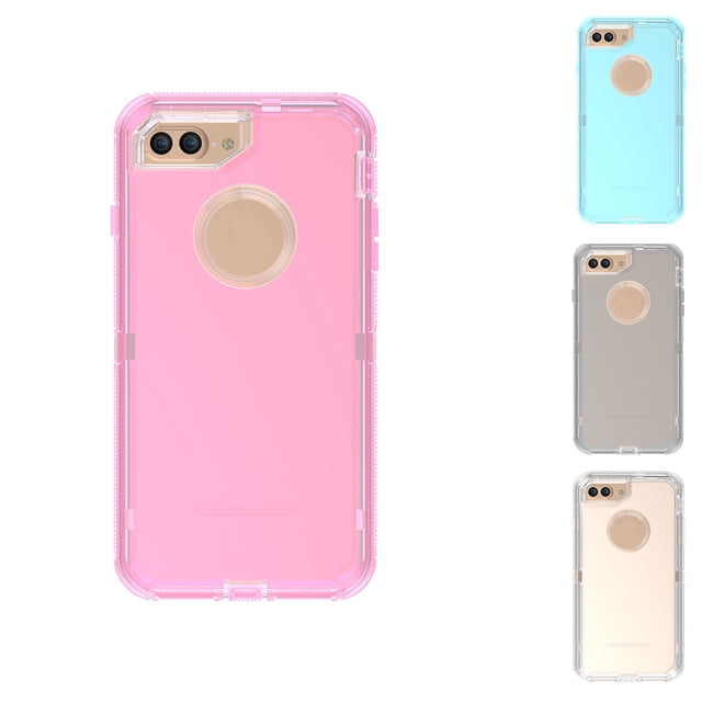 Replacement for iPhone 6/7/8/6P/7P/8P/X/XS/XR/Xmax Transparent Case Scratch Resistant Phone Cover Clear Shockproof Shell