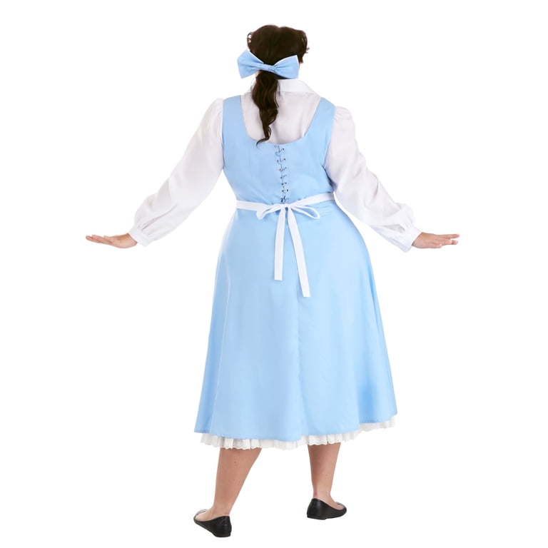 Beauty and the Beast Plus Size Belle Blue Dress | Adult | Womens | 3X | Blue/White | FUN Costumes Beauty and the Beast Plus Size Belle Blue Dress | Adult | Womens | 3X | Blue/White | FUN Costumes