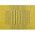 thumbnail image 1 of Ahgly Company Indoor Rectangle Solid Yellow Modern Area Rugs, 2' x 3', 1 of 4