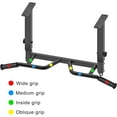 thumbnail image 6 of Heavy Duty Welded Pull Up Bar, Versatile Doorway Wall Mount, Joist Mounted, and Ceiling Mounted Chin Up Bars, Thick Metal Sturdy Construction for Full Body Workouts Support 500 lbs, 6 of 15
