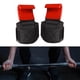 thumbnail image 5 of 1 ganchos de levantamiento de pesas, muñequeras, correas de agarre para entrenamiento de gimnasia para Fitness rojo shamjiam Ganchos de levantamiento de pesas, 5 of 9