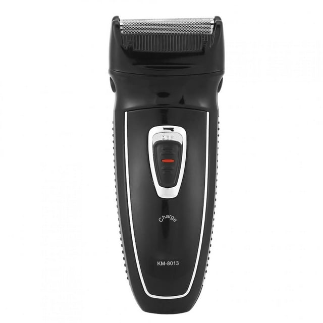 Afeitadora eléctrica, Kemei máquina de afeitar eléctrica recargable alternativa para afeitar barba elegante y moderna