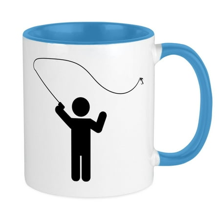 

CafePress - Fly Fishing - Ceramic Coffee Tea Novelty Mug Cup 11 oz