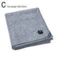thumbnail image 3 of Couverture Chauffante Électrique Chauffage Rapide 3 Vitesses Matelas Portable USB T8, 3 of 4