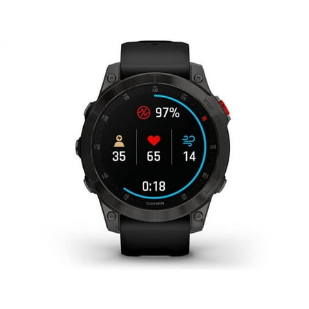 Garmin - epix (Gen 2) GPS Smartwatch 33mm Fiber-reinforced polymer - Titanium