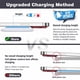 thumbnail image 4 of Charging Station for Apple Multiple Devices - 3 in 1 Foldable Magnetic Wireless Charger Dock - Travel Charging Pad for iPhone 16 15 14 13 12 Pro Max Plus Watch & Airpods, 4 of 5