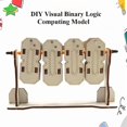 thumbnail image 3 of Visual Binary Logic Computing Model - Hands-On STEM Science Kit for Teaching Computer Science Principles & Logic Gates, 3 of 5