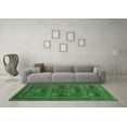 thumbnail image 3 of Ahgly Company Indoor Rectangle Persian Emerald Green Traditional Area Rugs, 2' x 5', 3 of 4