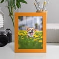 thumbnail image 6 of Modern Real Wood 6x8 inch Picture Frame in Orange, 6 of 8