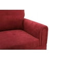 thumbnail image 6 of Ainehome Furniture Modern L-Shaped Sectional Sofa, 2 Pieces Living Room SET, Left Hand Facing/Red, 6 of 8