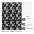 thumbnail image 2 of 4 Pcs Funny Kitchen Towels,Black Christmas Snowflake Pattern Microfiber Dish Towels,Kitchen Tea Towels,Kitchen Towel Set (18" X 26"), 2 of 7