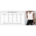 thumbnail image 2 of Zeagoo Women's Sleeveless Collar Blouse Plus Size Button Down Shirts Pink Sleeveless Tops, 2 of 6