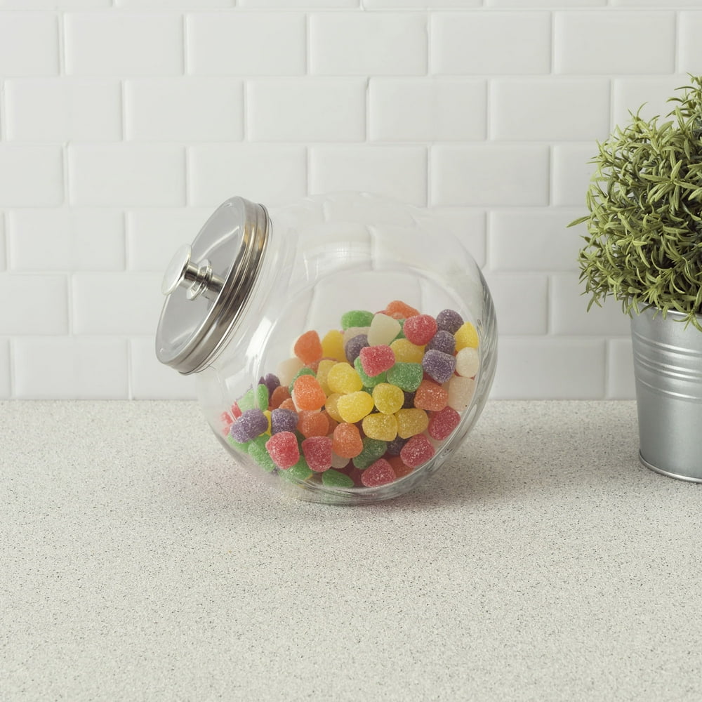Glass Candy Jar