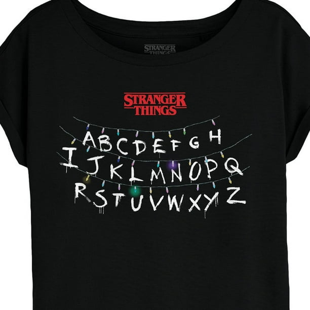 Playera Stranger Things Para Dama Stranger Things 97954, Casual