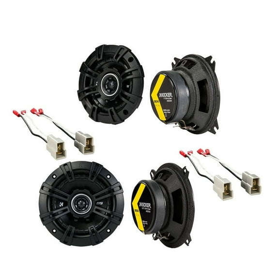 Fits GEO Tracker 1989-1991 Factory Speaker Replacement Kicker DSC4 DSC5 Package