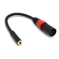 thumbnail image 1 of Portable Stereo Microphone Adapter Cord 3.5 Female to XLR Male Jack Wire Cable, 1 of 5