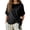 0522liBlack, variant on Womens Loose Fit Knotted T-Shirts Causal Short Sleeve Solid Tops Trendy Summer Crew Neck Tee Shirts 0522liBU2 XXL