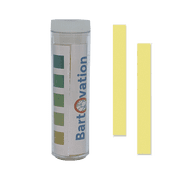 Restaurant Quaternary Ammonium (QAC, Multi Quat) Sanitizer Test Paper, 0-500 ppm [Vial of 100 Paper Strips]