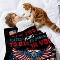 thumbnail image 3 of Veterans Day 50”x40” Blanket Veteran Soft Comfortable Plush Upholstery Home Sofa Bed Multi Size., 3 of 5