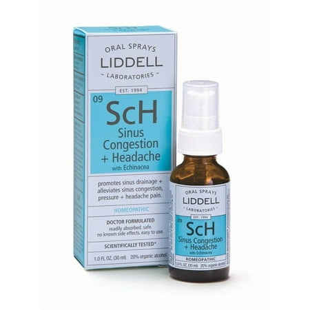 Liddell Labs ScH Sinus Congestion Headache - 1 Ounce Oral Spray