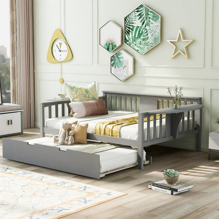 Daybed With Twin Size Trundle Bed