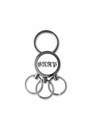Oval Steel Key Ring Easy Open Easy Close With A Quick Finger Twist, Each