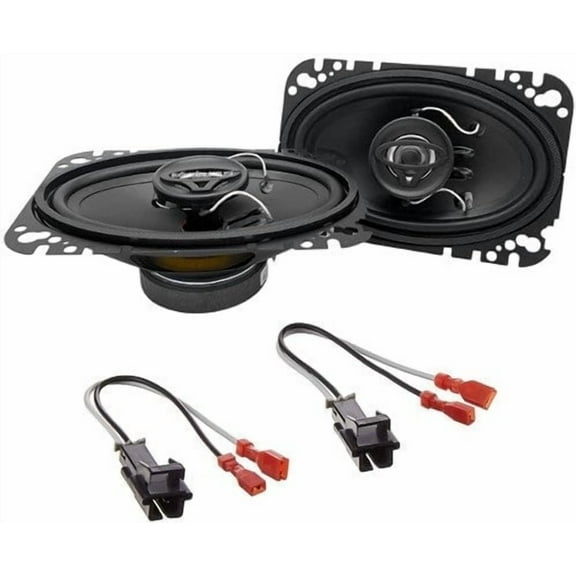 Cerwin Vega XED46 300W 4x6" Coaxial Speakers Fit 1988-1994 Buick Regal
