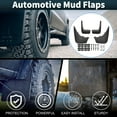 thumbnail image 2 of Guardabarros Splash Guards Direct Fit de Unique Bargains para Smart Fortwo 451 2007-2014 Delantero y Trasero Pre-perforado 1 Juego Kit de Protección para Todas las Climas, 2 of 7