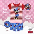 thumbnail image 4 of Conjunto de pijama Disney MINNIE AMERICA 100% algodón para niños 4T, 4 of 5