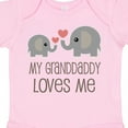 thumbnail image 4 of Inktastic Grandaddy Loves Me Elephant Boys or Girls Baby Bodysuit, 4 of 5