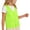 Green, variant on Kids' Solid Color V-Neck Tank Top Waistcoat for Casual Wear and Travel