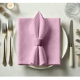 thumbnail image 2 of Vargottam Designer Cotton Twill Napkins - Set of 12, 20-Inch, Pink Solid Color, Durable & Absorbent Cloth Napkins for Dining, Parties, and Home Decor - Machine Washable, 2 of 8