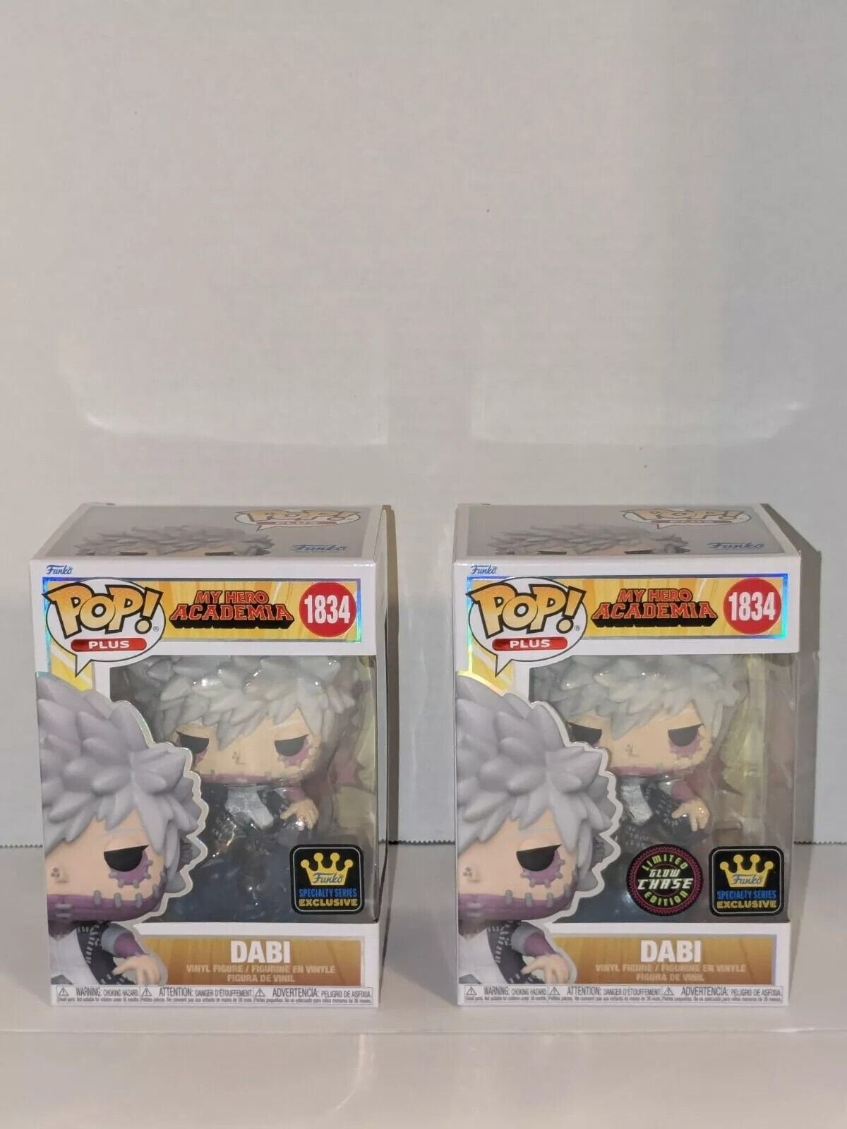 Dabi #1834 Funko Pop! Plus My Hero Academia Set of 2 (Common and