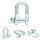 thumbnail image 4 of Grilletes G210 Grillete De Elevación Tipo Arco De Alta Resistencia Accesorio De Remolque Con Grillete U D Marino 2T ２PCS, 4 of 8