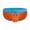 Orange, variant on kamemir Mens Swim Briefs Male Summer Cool Sports Colorful Fit Beach Shorts Triangle Fashion Sexy Swimming Trunks(Blue,XXL)