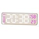thumbnail image 4 of Reloj despertador LED para dormitorio, reloj de escritorio electrónico con repetición de alarma, pantalla de temperatura de 9 X 1,4 X 3 para niños,, 4 of 9