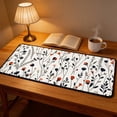 thumbnail image 3 of Klonfd Desktop Pad Oversized Pad Game Pad Desktop Pad For Keyboards Laptops And Computers Style With White ., 3 of 4