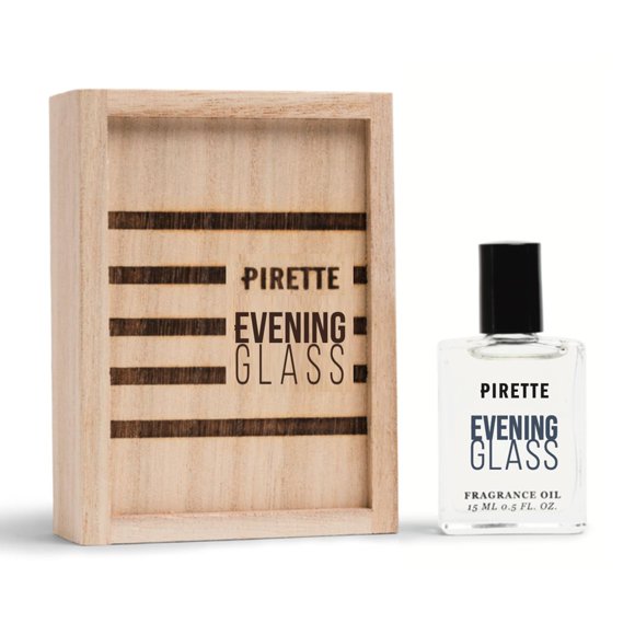 Aceite de perfume PIRETTE Evening Glass Rollo de 15 ml para mujeres y hombres