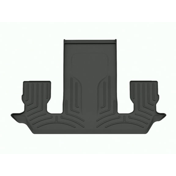 WeatherTech FloorLiner HP Custom Fit Floor Mats compatible with Ford Explorer Hybrid, Explorer ST, Explorer - 3rd Row, Black